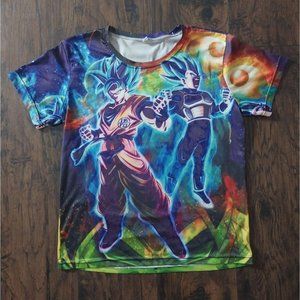 Dragon Ball Z Goku Vegeta Super Saiyan Graphic T Shirt Men's Sz M